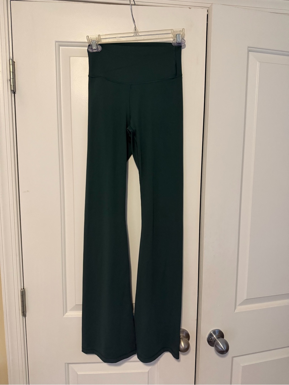 PINK Victoria's Secret High-Waist Flare Leggings - Dark Green